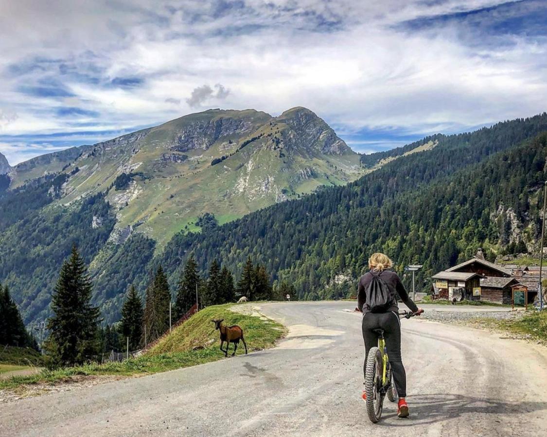 Micro-Lodge, Le Petit Nid D'Amour Montriond Bagian luar foto
