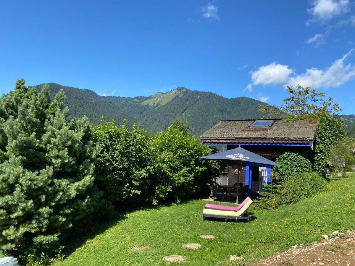 Micro-Lodge, Le Petit Nid D'Amour Montriond Bagian luar foto