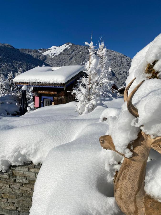 Micro-Lodge, Le Petit Nid D'Amour Montriond Bagian luar foto