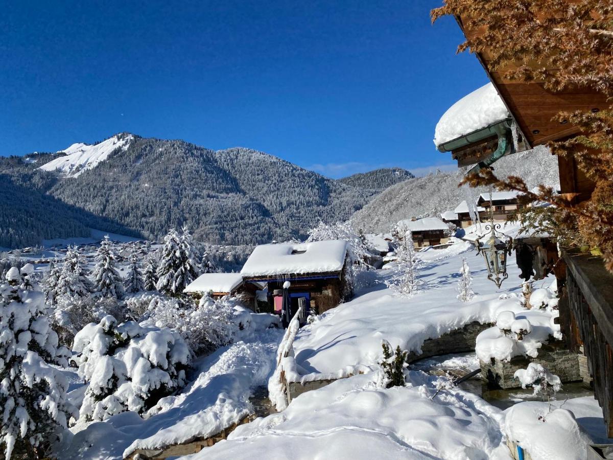 Micro-Lodge, Le Petit Nid D'Amour Montriond Bagian luar foto